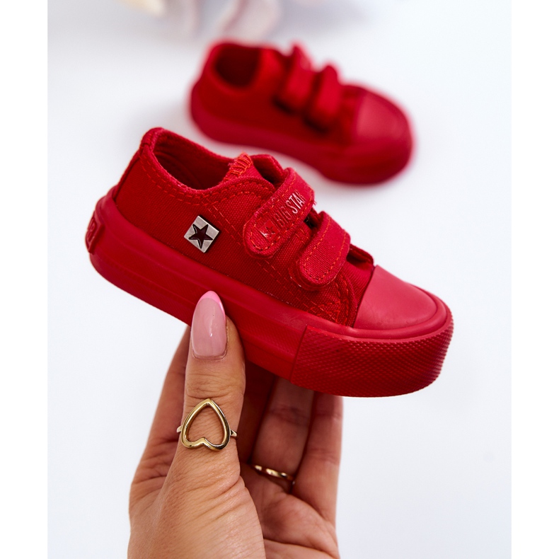 Zapatillas Clásicas Infantiles Big Star JJ374041 Rojo 1