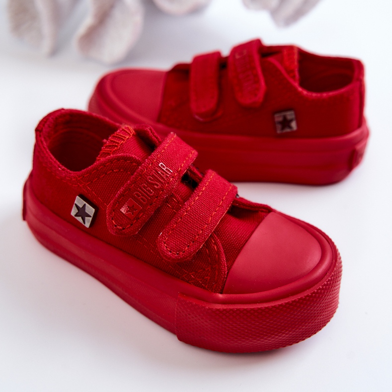 Zapatillas Clásicas Infantiles Big Star JJ374041 Rojo 2