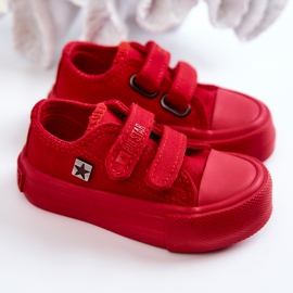 Zapatillas Clásicas Infantiles Big Star JJ374041 Rojo 3