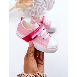 Zapatillas Bajas Infantiles Big Star JJ374078 Rosa rosado 1