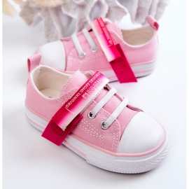 Zapatillas Bajas Infantiles Big Star JJ374078 Rosa rosado 3
