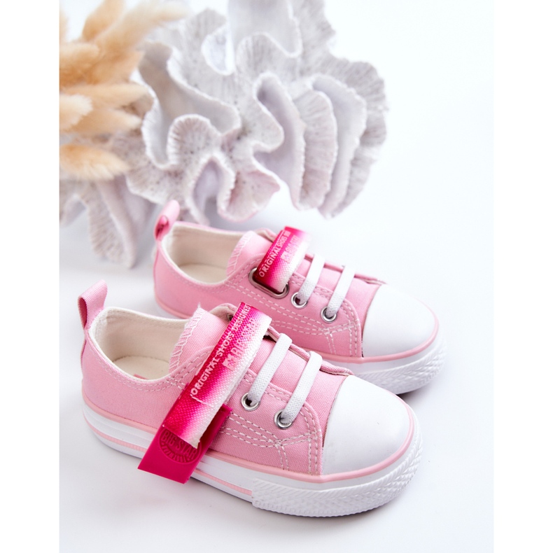 Zapatillas Bajas Infantiles Big Star JJ374078 Rosa 2
