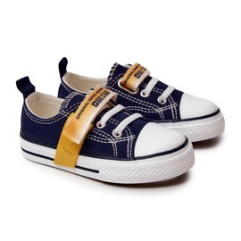 Zapatillas Bajas Infantiles Big Star JJ374077 Azul Marino 3