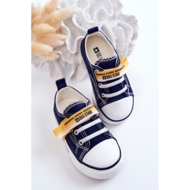 Zapatillas Bajas Infantiles Big Star JJ374077 Azul Marino 2