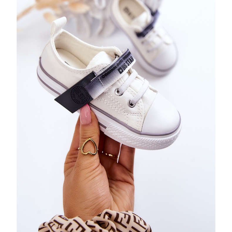 Zapatillas Bajas de Niños Big Star JJ374075 Blanco 1