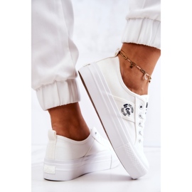 Zapatillas On Lee Cooper LCW-22-31-0837L Blanco Plataforma 15