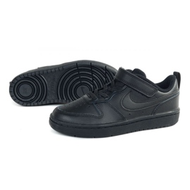 Zapatillas Nike Court Borough Low 2 Jr BQ5451-001 negro 1