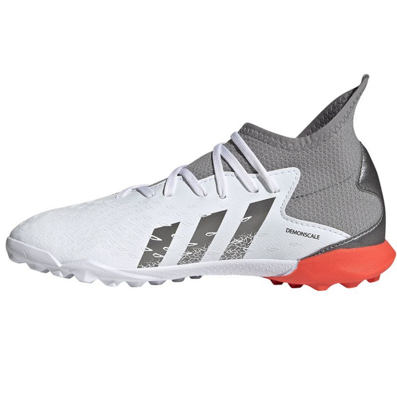 Botas de fútbol adidas Predator Freak.3 Tf Jr FY6312 blanco blanco 1