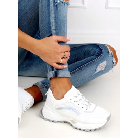 Blanco LA87P Zapatillas deportivas blancas 1 Blanco LA87P Zapatillas deportivas blancas 1