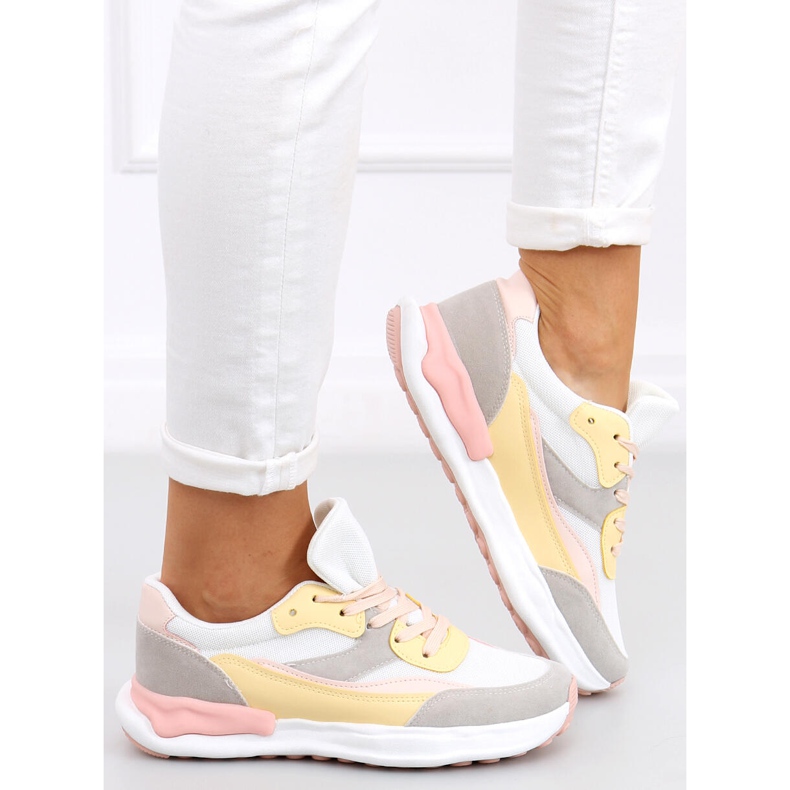 Deportivas amarillas Nydia multicolor 2 Deportivas amarillas Nydia multicolor 2