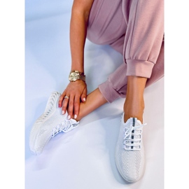 Deportiva calcetín Kira White blanco 3
