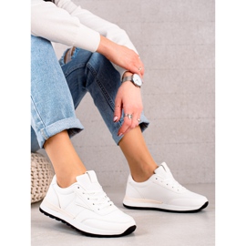 TRENDI Zapatos deportivos blancos 1