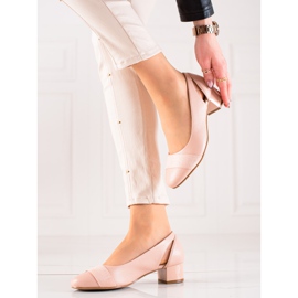 Zapatos De Salón Con Recortes VINCEZA rosado 3