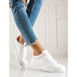 TRENDI Zapatillas Casual Blancas blanco 4