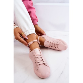 Sneakers Mujer Piel Big Star JJ274071 Rosa Claro rosado 7
