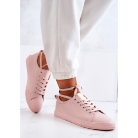 Sneakers Mujer Piel Big Star JJ274071 Rosa Claro rosado 3