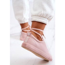 Sneakers Mujer Piel Big Star JJ274071 Rosa Claro rosado 6