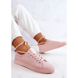 Sneakers Mujer Piel Big Star JJ274071 Rosa Claro rosado 8