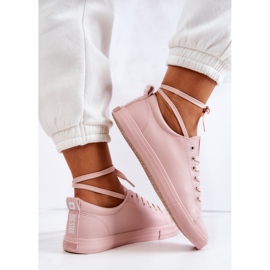 Sneakers Mujer Piel Big Star JJ274071 Rosa Claro rosado 5