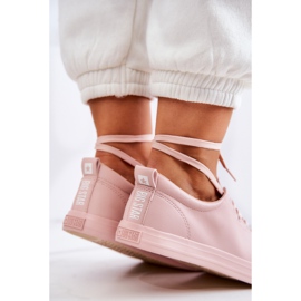 Sneakers Mujer Piel Big Star JJ274071 Rosa Claro rosado 4