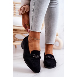 Vinceza Mocasines Yasmin Ante Negro 2