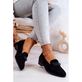 Vinceza Mocasines Yasmin Ante Negro 5