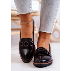Vinceza Zapatos Cuña Charol Melodías Negras negro 4