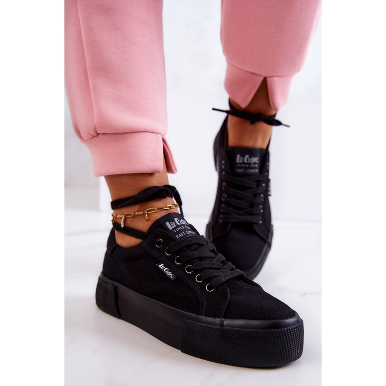 Negro Lee Cooper LCW-22-31-0885L Negro Zapatillas 2