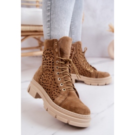 FILIPCZYK Botas ante caladas Camel Aileen marrón 4