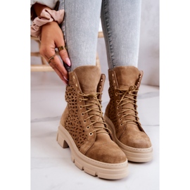 FILIPCZYK Botas ante caladas Camel Aileen marrón 7