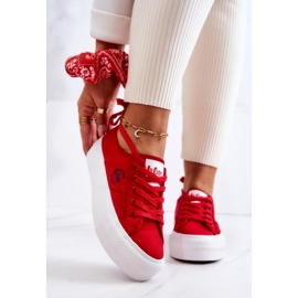 Lee Cooper LCW-22-31-0834L Rojo Zapatillas 1