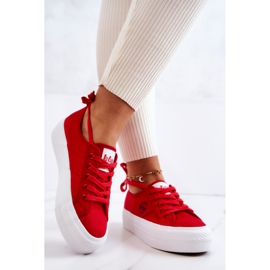 Lee Cooper LCW-22-31-0834L Rojo Zapatillas 2