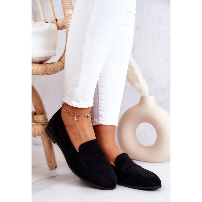 PE1 Mocasines Jayden De Ante Negro Con Cinturón 1