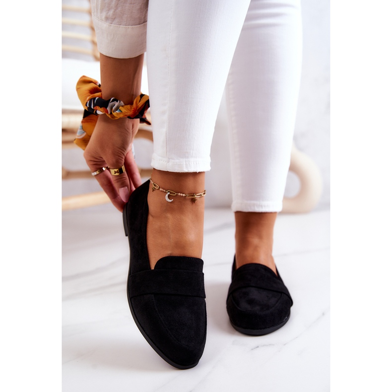 PE1 Mocasines Jayden De Ante Negro Con Cinturón 2