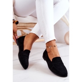 PE1 Mocasines Jayden De Ante Negro Con Cinturón 4
