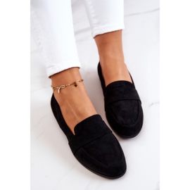 PE1 Mocasines Jayden De Ante Negro Con Cinturón 5