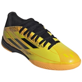 Adidas X Speedflow Messi.3 En J Jr GW7422 zapatos amarillo dorado 3