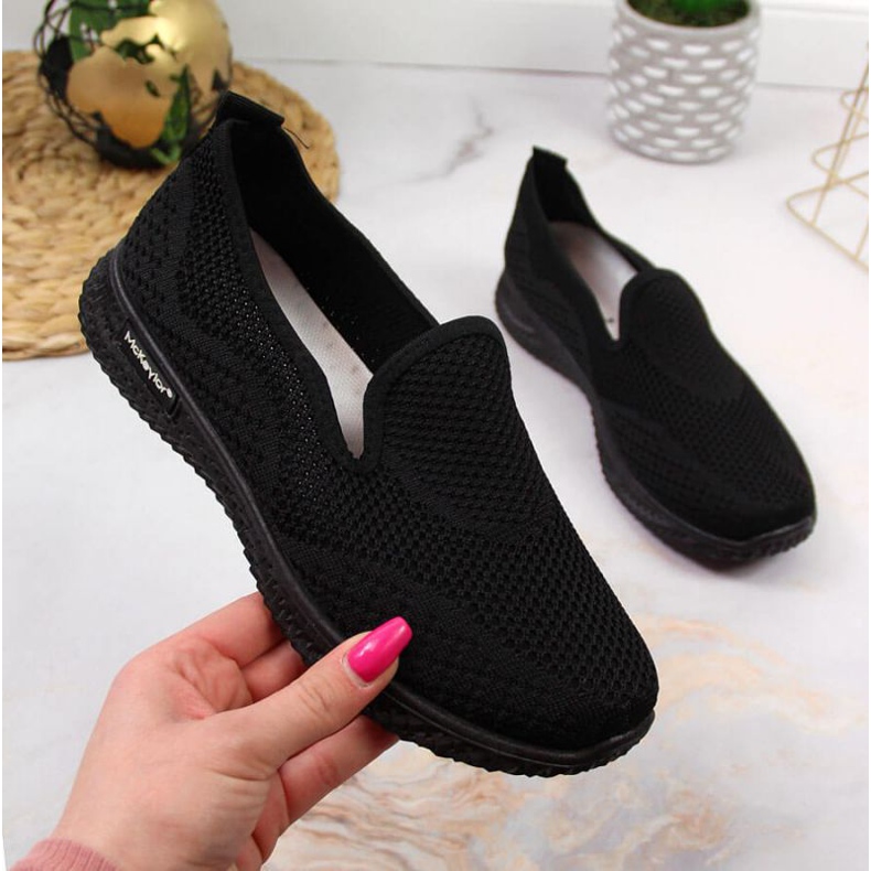 Calzado deportivo negro McKeylor W JAN83 calcetines 1