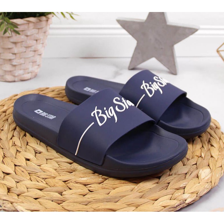 Chanclas de playa Big Star W JJ274A299 azul marino 2