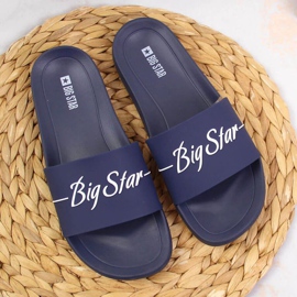 Chanclas de playa Big Star W JJ274A299 azul marino 3