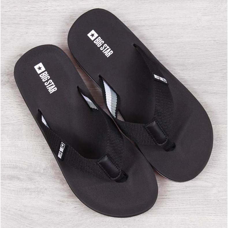 Chanclas piscina Big Star M JJ174519 negro 1
