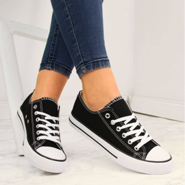 Deportivas bajas de textil Atletico W ATC266A negro 5