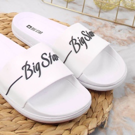 Chanclas de piscina Big Star W JJ274A301 blanco 2
