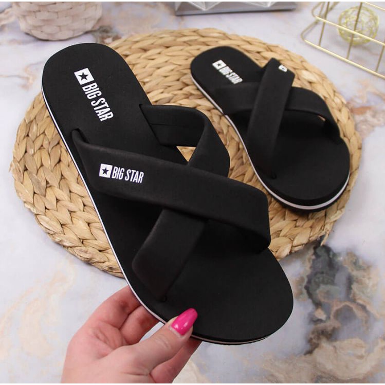 Pantuflas piscina Big Star W JJ274A338 negro 1