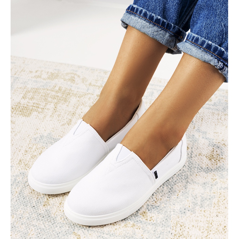 Deportivas blancas de mujer Big Star JJ274173 blanco 1