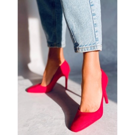 Zapatos de tacón de mujer Editta Rojo 4