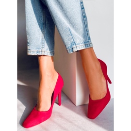 Zapatos de tacón de mujer Editta Rojo 3