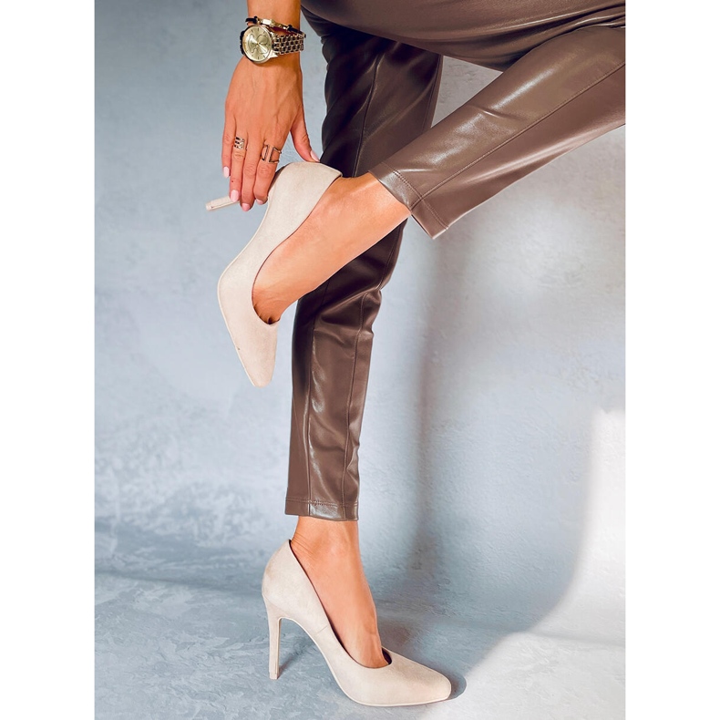 Zapatos de tacón de mujer Editta Beige 2 Zapatos de tacón de mujer Editta Beige 2