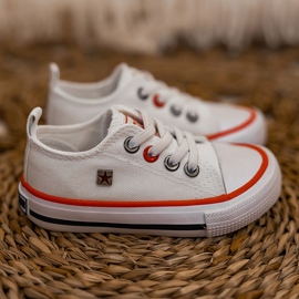 Zapatillas bajas clásicas para niños Big Star HH374089 Blanco 6
