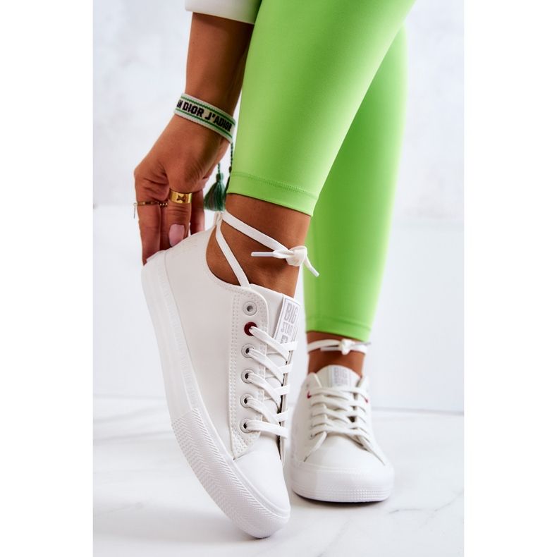 Deportivas Bajas de Piel Big Star JJ274007 Blanco 1